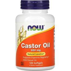 Castor oil Now Foods Castor Oil 650mg 120 st