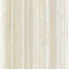 Seabrook Designs Stripe Metallic Ivory & Sand Wallpaper