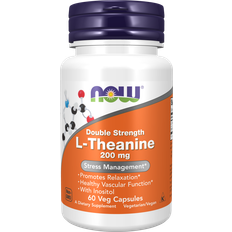 Now Foods Double Strength L-Theanine 200mg 60 Stk.