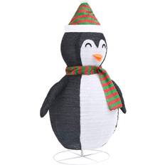 Black - Outdoor Lighting Christmas Lights vidaXL Snow Penguin Christmas Lamp 35.4"