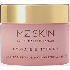 SPF Facial Skincare MZ Skin Hydrate & Nourish Age Defence Retinol Day Moisturiser SPF 30