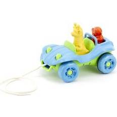 Green Toys Dune Buggy Pull Toy Blue