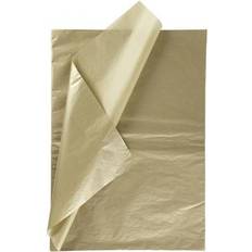 Creativ Company Tissue Paper, 50x70 cm, 17 g, gold, 6 sheet/ 1 pack