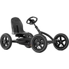 BERG Ride-On Toys BERG Go-kart XL frame Black Edition BFR Children's vehicle, pedal car with adjustable seat, with freewheel, children's toys for Age 5