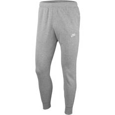 Klær Nike Sportswear Club Sweatpant Men - Dark Gray Heather/Matte Silver/White