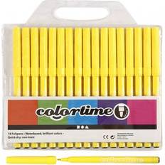 Colortime Marker, line 2 mm, lemon yellow, 18 pc/ 1 pack