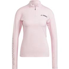 Ski T-skjorter & Singleter adidas Terrex Xperior Top Women - Clear Pink