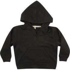 6-9M Hoodies Larkwood Baby's Hooded Sweatshirt - Black