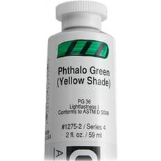 Golden Heavy Body Acrylics phthalo green yellow shade 2 oz