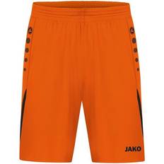 Orange Hosen JAKO Challenge Shorts Unisex - Neon Orange/Black