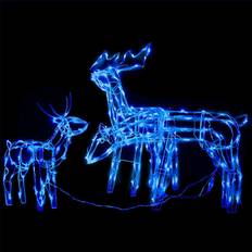 vidaXL Reindeers Christmas Lamp 3