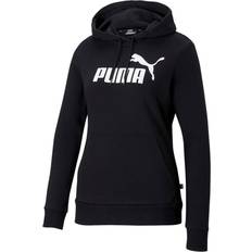 Puma Women's Essentials Logo Hoodie - Black