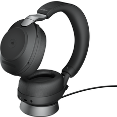 Headset stand Headsets og ørepropper Jabra Evolve2 85 MS Stereo USB-C With Stand