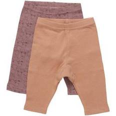 Pippi Kinderbekleidung Pippi Leggings 2-pack - Burlwood (5877-433)