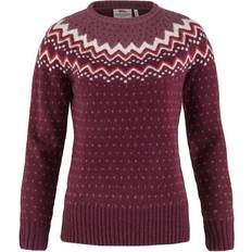Fjällräven Övik Knit Sweater W - Dark Garnet