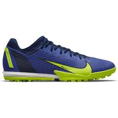 Nike Women Soccer Shoes Nike Mercurial Vapor 14 Pro TF - Sapphire/Blue Void/Volt