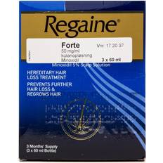 Reseptfrie legemidler Regaine Forte 50mg/m 60ml 3 st Løsning