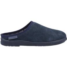 Hush Puppies Ashton Suede Slippers - Navy