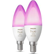 Lyskilder Philips Hue WCA B39 EU LED Lamps 4W E14