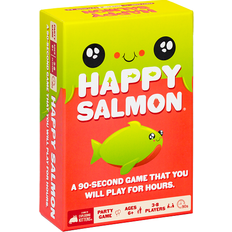 Exploding kittens Happy Salmon by Exploding Kittens Family-Friendly Party Games Card Games for Adults, Teens & Kids