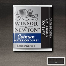 Svarte Akvarellmaling Winsor & Newton Cotman akvarell hp färg 337