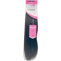 Echthaar Clip-on-Extensions Sublime Hair Extension 18 inch 1B