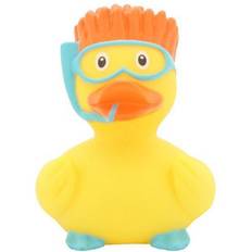 Lilalu 8 x 8 cm/50 g Collector and Baby Snorkelers Rubber Duck Bath Toy