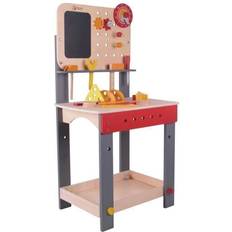 Aucune Classic World 5108 Wood Toys Workbench, Grey
