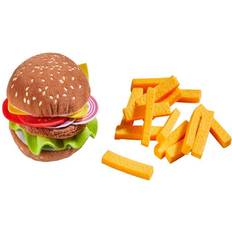 Stoffspielzeug Spielzeuglebensmittel Haba Burger with French Fries