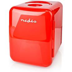 Mini fridge Kjøleskap Nedis Portable mini fridge AC 100 Oransje, Rød