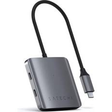 Kabler Satechi USB C - 4xUSB C M-F Adapter