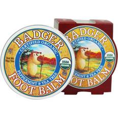 Badger Hautpflege Badger Organic Foot Balm Peppermint & Tea Tree 2 oz
