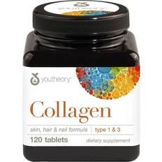 Vitamins & Minerals Youtheory Collagen Type 1 & 3 120 Tablets