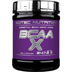Scitec Nutrition BCAA-X 330 Caps Enhance Muscle Protein Synthesis Essential Amino Acids That Must Be Provided Via Your Diet