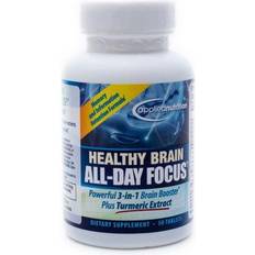 Omega-3 Supplements Applied Nutrition Healthy Brain All-Day Focus 50 Tablets