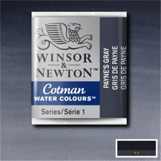 Grå Akvarellmaling Winsor & Newton Cotman akvarell hp färg 465