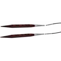 Strikkepinner Tråd & garn Knitpro KP25403 5 mm Cubics Interchangeable Circular Needles, Rosewood