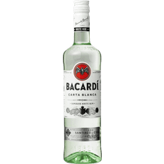 Rum Spirituosen Bacardi Carta Blanca Superior White Rum 37.5% 70 cl