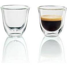 De'Longhi Küchenzubehör De'Longhi - Milchkaffee-Glas 6cl 2Stk.