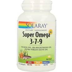 Solaray Fatty Acids Solaray Super Omega 3-7-9 with Vitamin D3 120 pcs