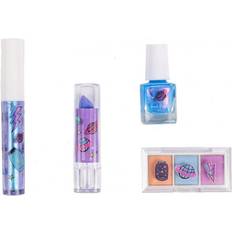 Create It! IT 84163 4-Piece Neon Holographic Makeup Set for Children Girls