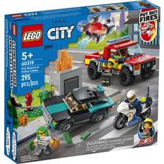 Lego Brannmenn Leker Lego City Fire Rescue & Police Chase 60319