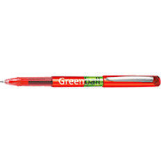 Pilot Begreen Greenball Liquid Ink 0.7mm Red Pack of 10