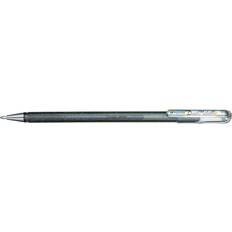 Pentel Hybrid Dual Metallic Gel Pen, Silver