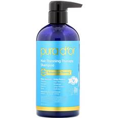 Pump Shampoos Pura d'or Hair Thinning Therapy Shampoo 16fl oz