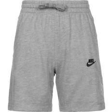 Rayon Kinderbekleidung Nike Big Kid's Jersey Shorts - Carbon Heather/Black