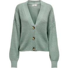 Cardigans Only Carol Texture Knitted Cardigan - Green/Chinois Green