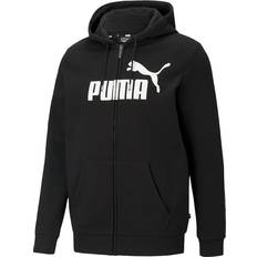 Puma Oberteile Puma Essentials Big Logo Full-Zip Hoodie - Black