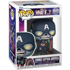 Marvel Toys Marvel What If Zombie Captain America Pop! Vinyl Figure