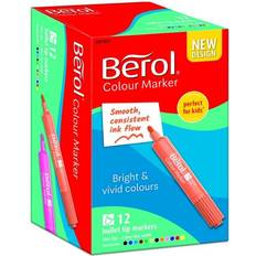 Berol Hobbymateriale Berol Colour Marker Bullet Tip 12-pack